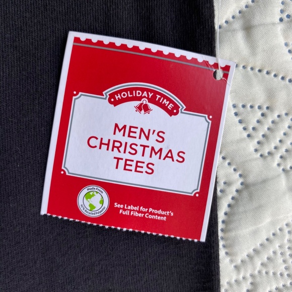 NWT “OH Snap!” Gingerbread Man Holiday T Shirt Mens Sz M - Picture 5 of 5